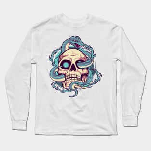 Skull Snake Long Sleeve T-Shirt